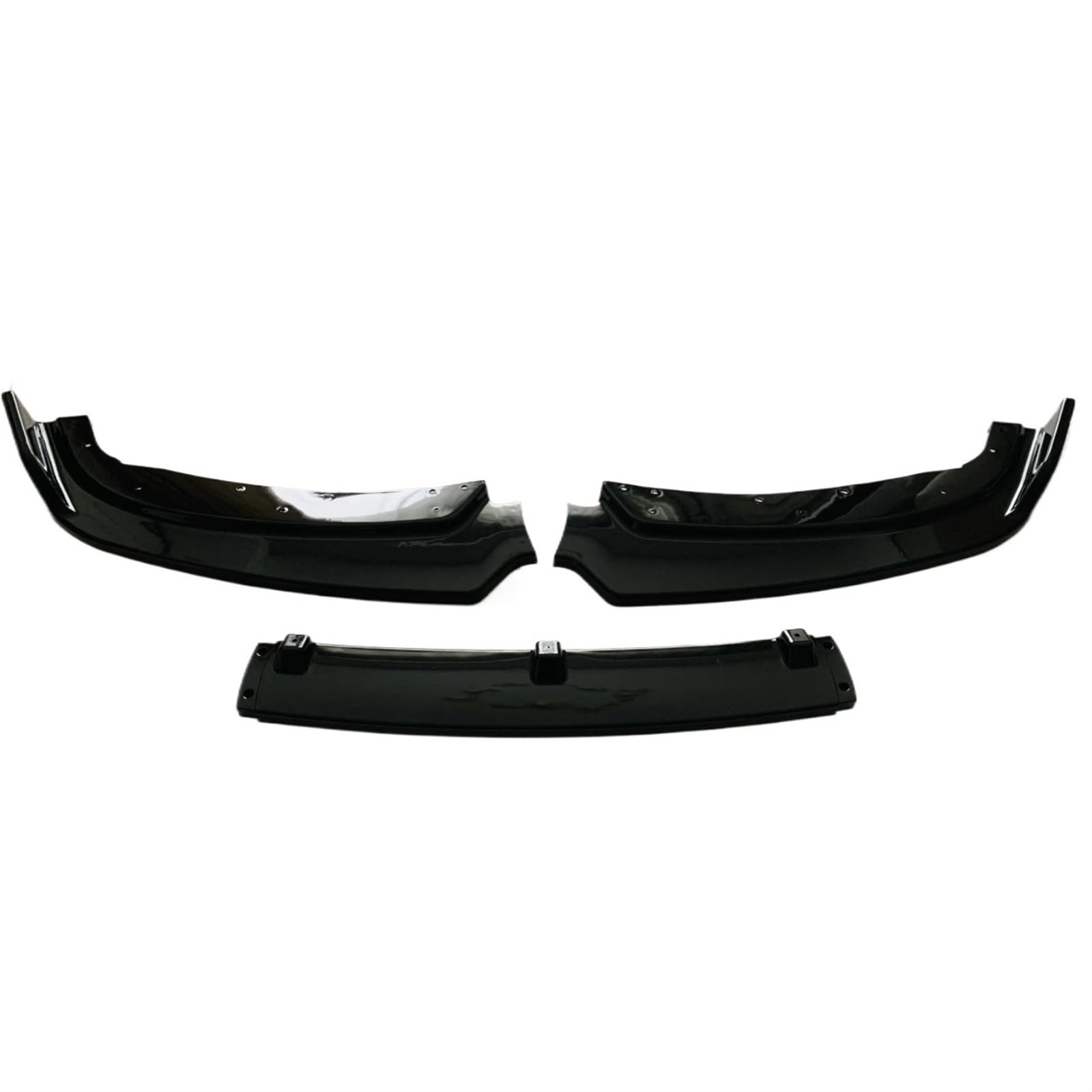 Frontspoiler Für 3 Serie F30 F35 2013-2019 Body Kit Spoiler Splitter ABS Stoßstange Canard Lip Schutz Abdeckung Auto Front Stoßstange Splitter Lippe Vordere Stoßstange Unten(Glossy Black 12-15) von JMOLXURI