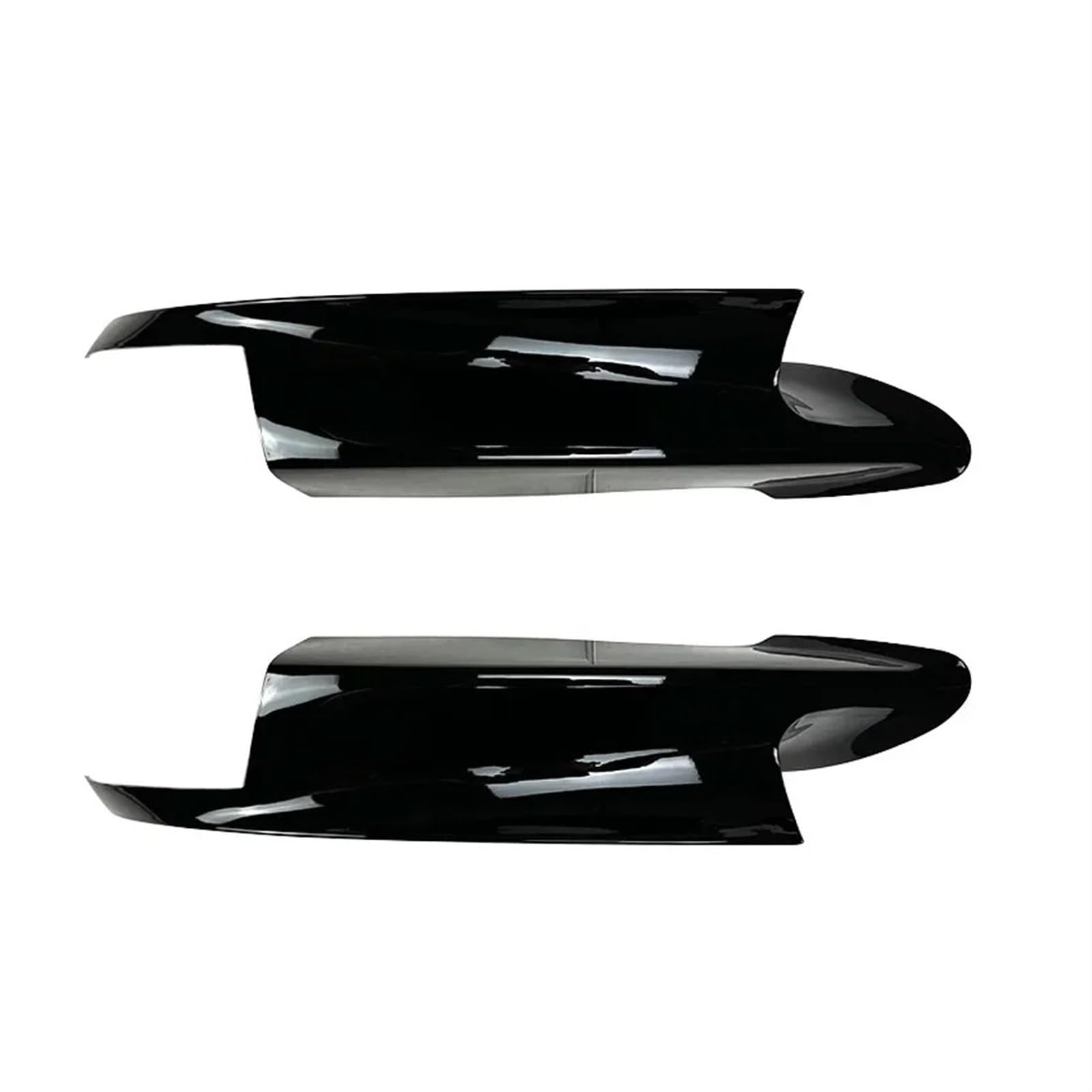 Frontspoiler Für 3 Serie Für M3 E90 E91 E92 E93 2006-2013 Auto Zubehör Körper Kit 4 PCS Front Lip Splitter Diffusor Spoiler Für ABS Vordere Stoßstange Unten(Lip Gloss Black) von JMOLXURI