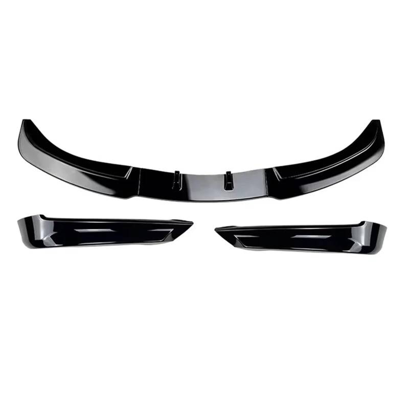 Frontspoiler Für 3er E90 E91 Für Frühen 320i 325i 2005–2008 Frontstoßstange Lip Splitter Diffusor Body Kit Spoiler Stoßstange Schutzfolie Vordere Stoßstange Unten(Gloss Black Set) von JMOLXURI