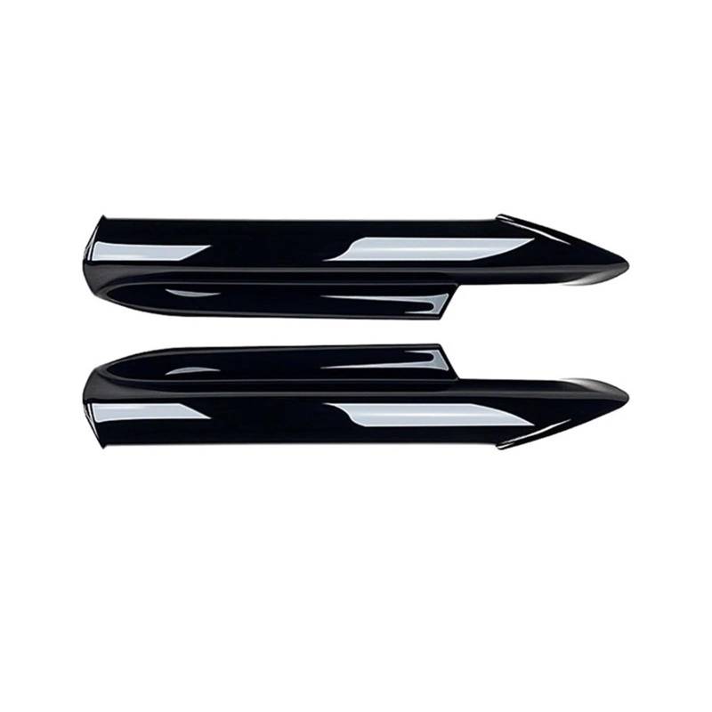 Frontspoiler Für 3er E90 E91 Für M-Tech 320I 330I 2005–2008 Frontstoßstange Lippenwinkel Diffusor Splitter Spoilerschutz Vordere Stoßstange Unten(Bright Black) von JMOLXURI