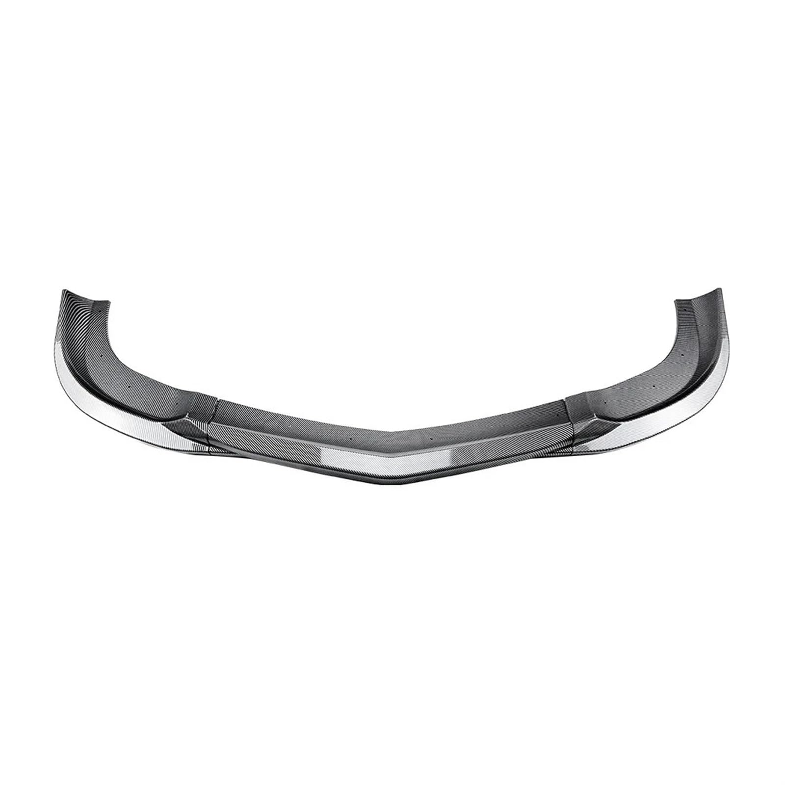 Frontspoiler Für Benz C Für Klasse W204 S204 C63 Für AMG 2007 2008 2009 2010 Auto Frontschürze Lip Splitter Diffusor Körper Kit Spoiler Schutz ﻿ Vordere Stoßstange Unten(Carbon Look) von JMOLXURI