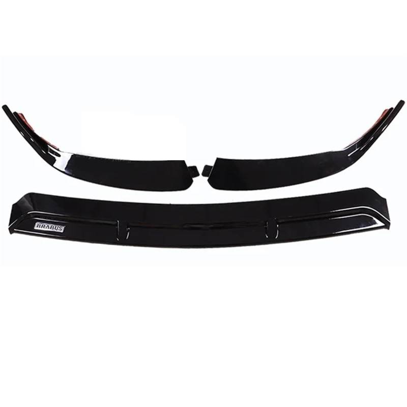 Frontspoiler Für Benz W177 Body Kit Spoiler 2019-2020 W177 A200 A180 A250 ABS Hecklippe Heckspoiler Frontstoßstange Diffusorschutz Vordere Stoßstange Unten(Black) von JMOLXURI