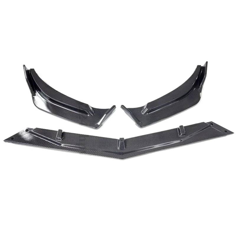 Frontspoiler Für Chevrolet Für Malibu 2018 2019 2020 2021 2022 Frontschürze Lip Splitter Spoiler Abdeckung Kinn Diffusor Körper Kit Carbon Schwarz Tuning Vordere Stoßstange Unten(Carbon Fiber Look) von JMOLXURI