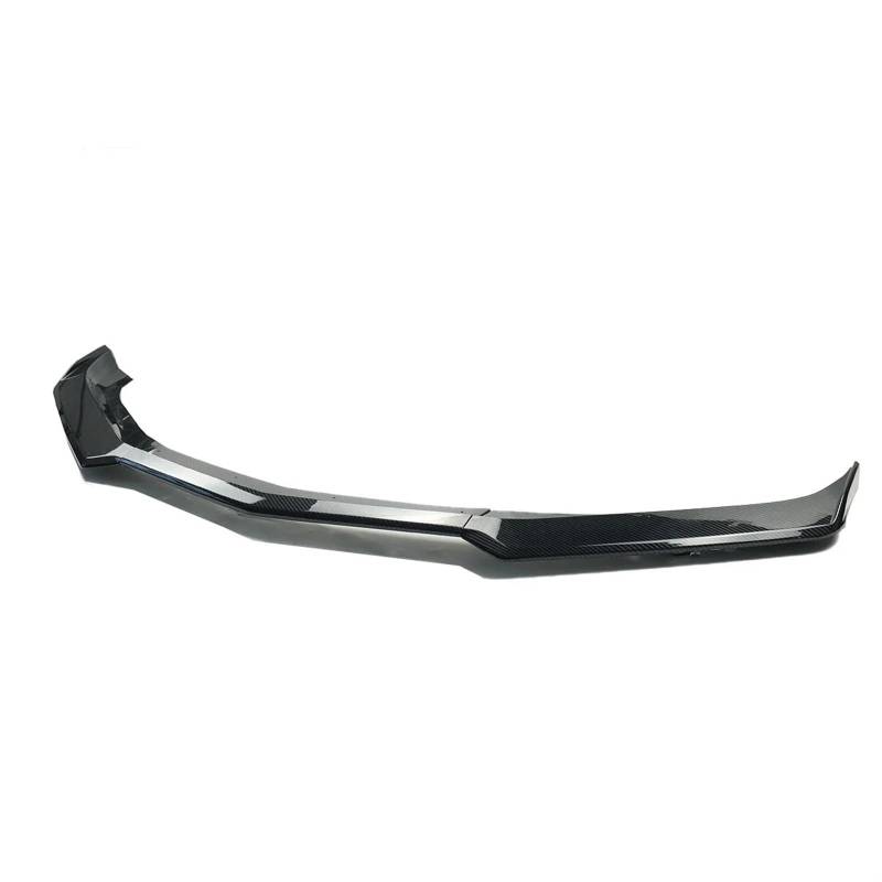 Frontspoiler Für Chevy Für Camaro Für SS 2016-2024 LS LT RS 2019-2024 Frontschürze Lip Splitter Spoiler Diffusor Carbon Look Glänzend Schwarz Vordere Stoßstange Unten(Carbon Fiber Look) von JMOLXURI