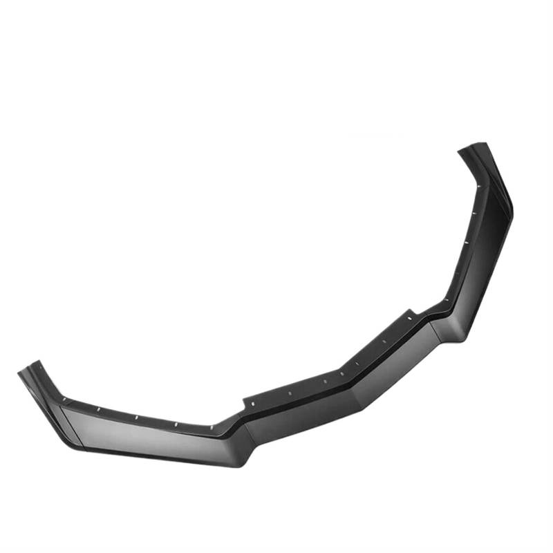 Frontspoiler Für Chevy Für Corvette C8 2020-2022 Diffusor Spoiler Splitter Protector Carbon Faser Stil Matt Schwarz 2021 Auto Front Stoßstange Lippe Vordere Stoßstange Unten(Matte Black) von JMOLXURI