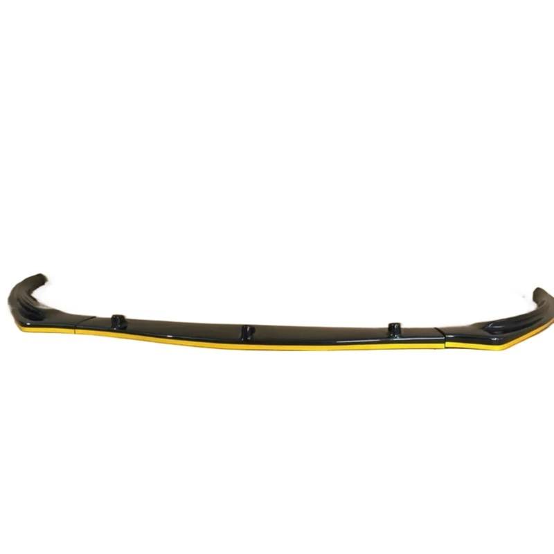 Frontspoiler Für Ford Für Tourrneo Für Courier Körper Kit Auto Zubehör Spoiler Splitter Diffusor Klappe Stoßstange Außen Teile 3 Pcs Front Stoßstange Lippe Vordere Stoßstange Unten(Gold) von JMOLXURI