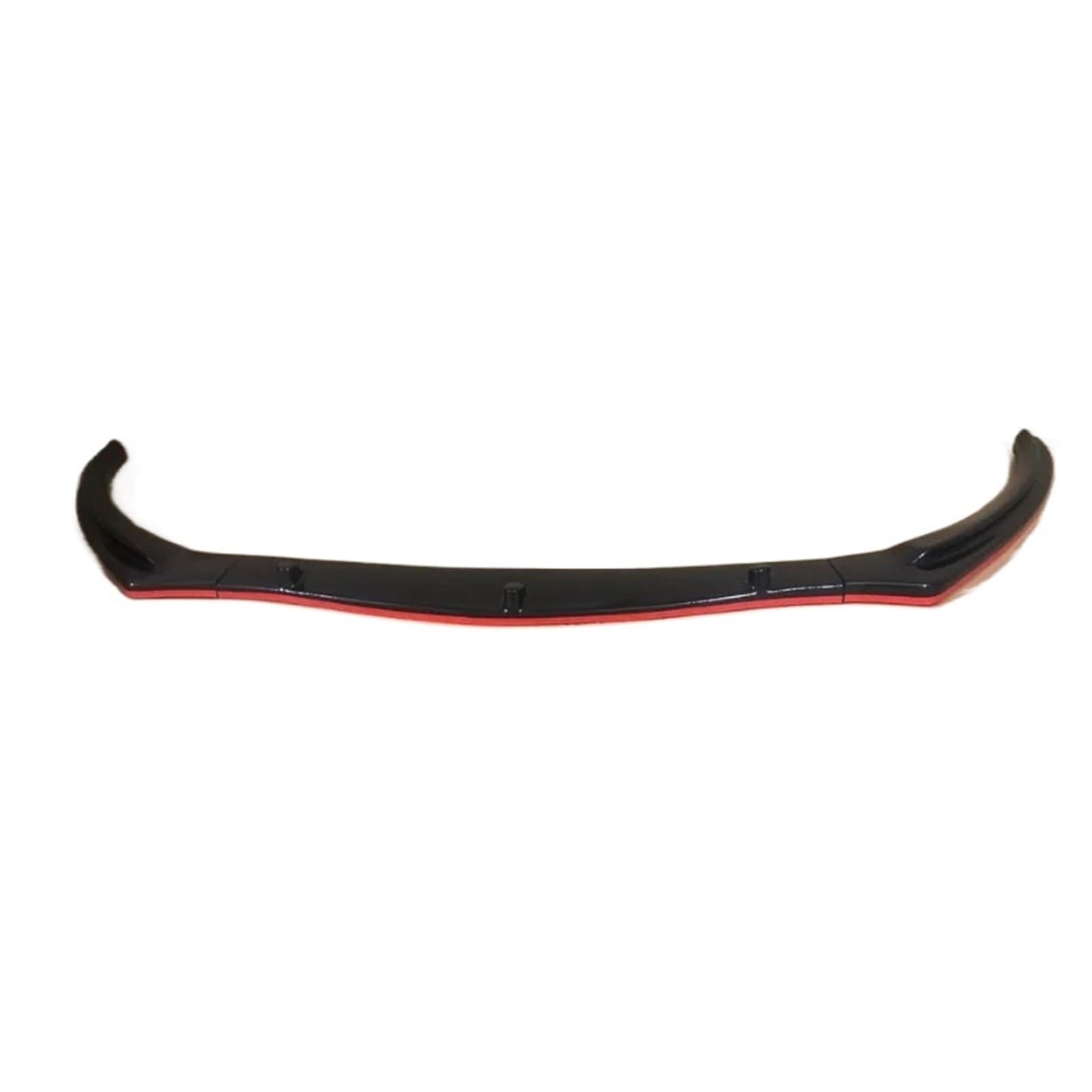 Frontspoiler Für Ford Für Tourrneo Für Courier Körper Kit Auto Zubehör Spoiler Splitter Diffusor Klappe Stoßstange Außen Teile 3 Pcs Front Stoßstange Lippe Vordere Stoßstange Unten(RED) von JMOLXURI