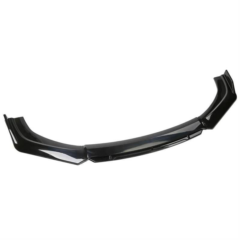 Frontspoiler Für Infiniti Q50 G37 2014–2017, Autozubehör, 4 Stück, Universal-Frontstoßstange, Lippenspoiler, Splitter, Body-Kit, Schutz, 15 cm Strebenstangen Vordere Stoßstange Unten(Black) von JMOLXURI