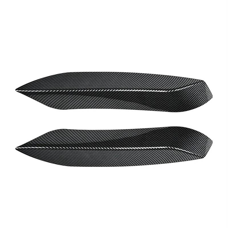 Frontspoiler Für M3 Für M4 F80 F81 F82 F83 2013-2018 Auto Frontschürze Lip Spoiler Splitter Stoßstange Canard Lip Splitter Body Kit Von Für ABS Vordere Stoßstange Unten(Carbon Look D) von JMOLXURI