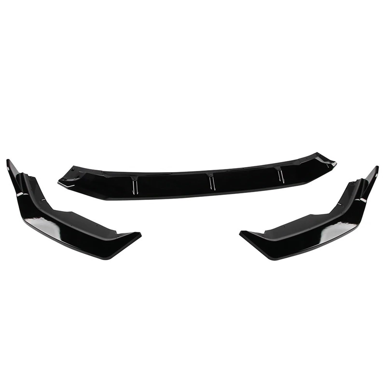 Frontspoiler Für Nissan Für Sentra SR SL 2020 2021 2022 2023 2024 Glanz Schwarz Auto Front Stoßstange Splitter Lip Diffusor Körper Kit Spoiler Schutz ﻿ Vordere Stoßstange Unten(Gloss Black) von JMOLXURI