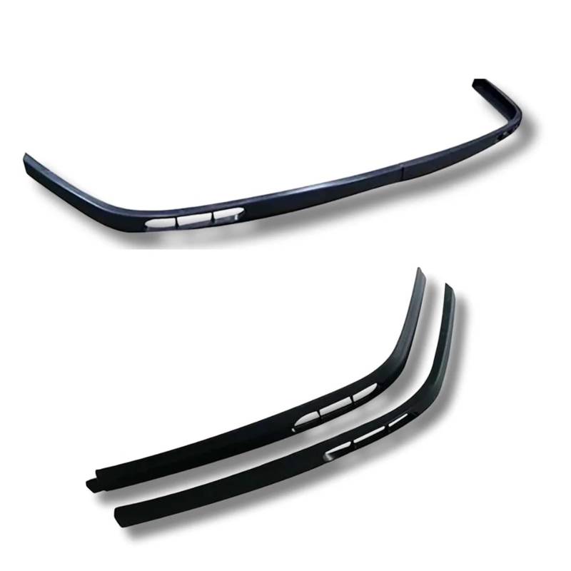 Frontspoiler Für Peugeot 206 2 Stück Frontstoßstange Lip Body Kit Autozubehör Spoiler Splitter Diffusor Sport Stoßstange Tuning Außenteile Vordere Stoßstange Unten(Model 1) von JMOLXURI