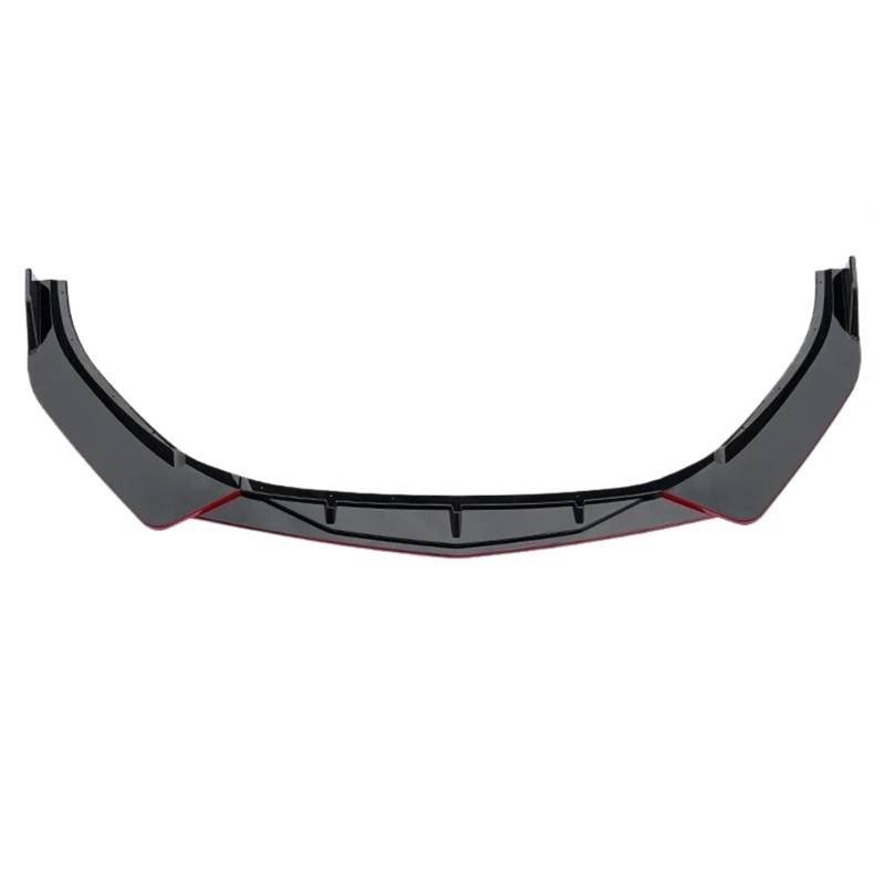 Frontspoiler Für Suzuki Für Swift Sx4 Für Baleno Auto Front Lip Splitter Universal Spoiler Diffusor Lip Kit Vordere Stoßstange Unten(Black Red) von JMOLXURI