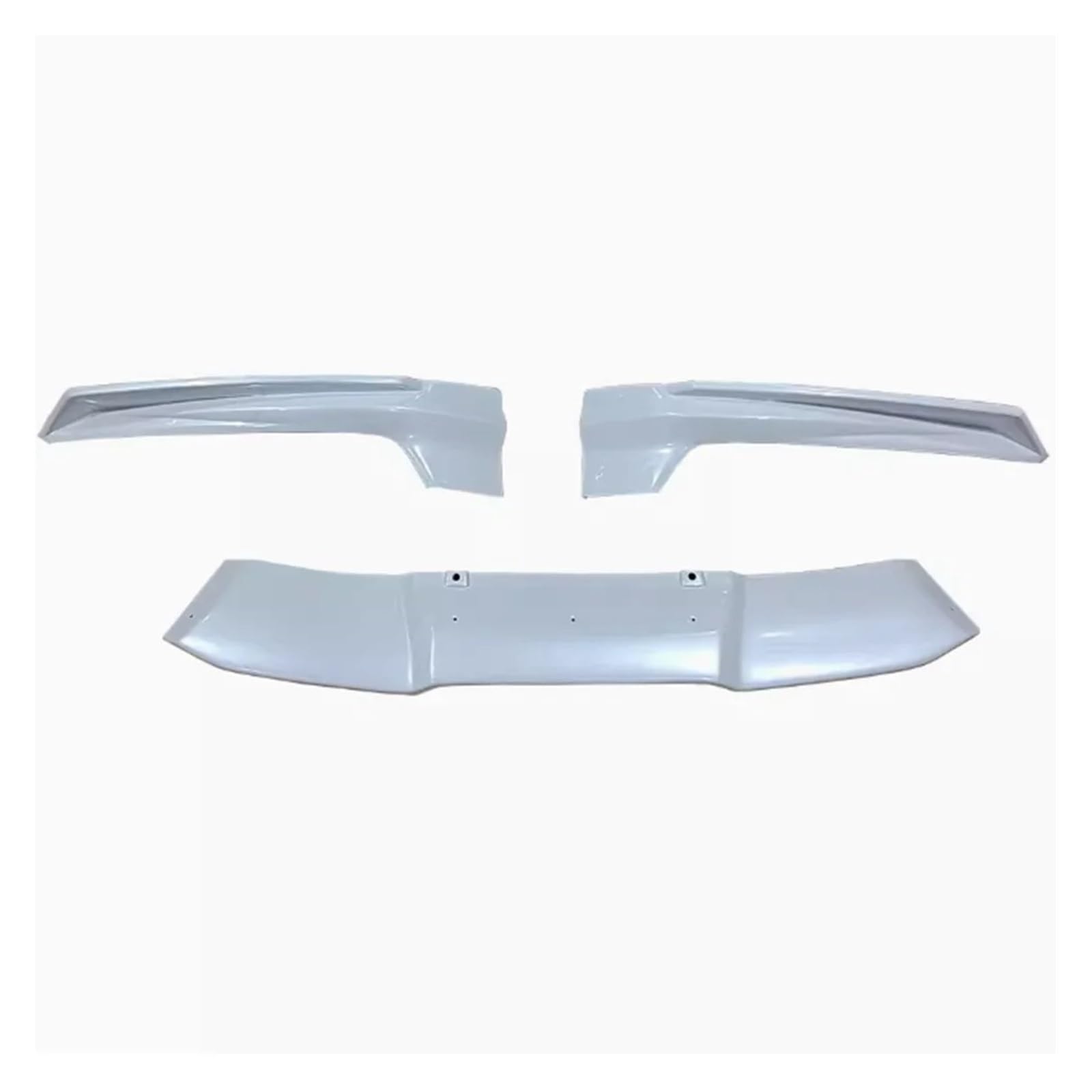 Frontspoiler Für Volvo Für S60 Für V60 2020 2021 2022 2023 2024 Front Stoßstange Eckenschutz Externe Modifikation Body Kit Vordere Stoßstange Unten(Crystal White) von JMOLXURI