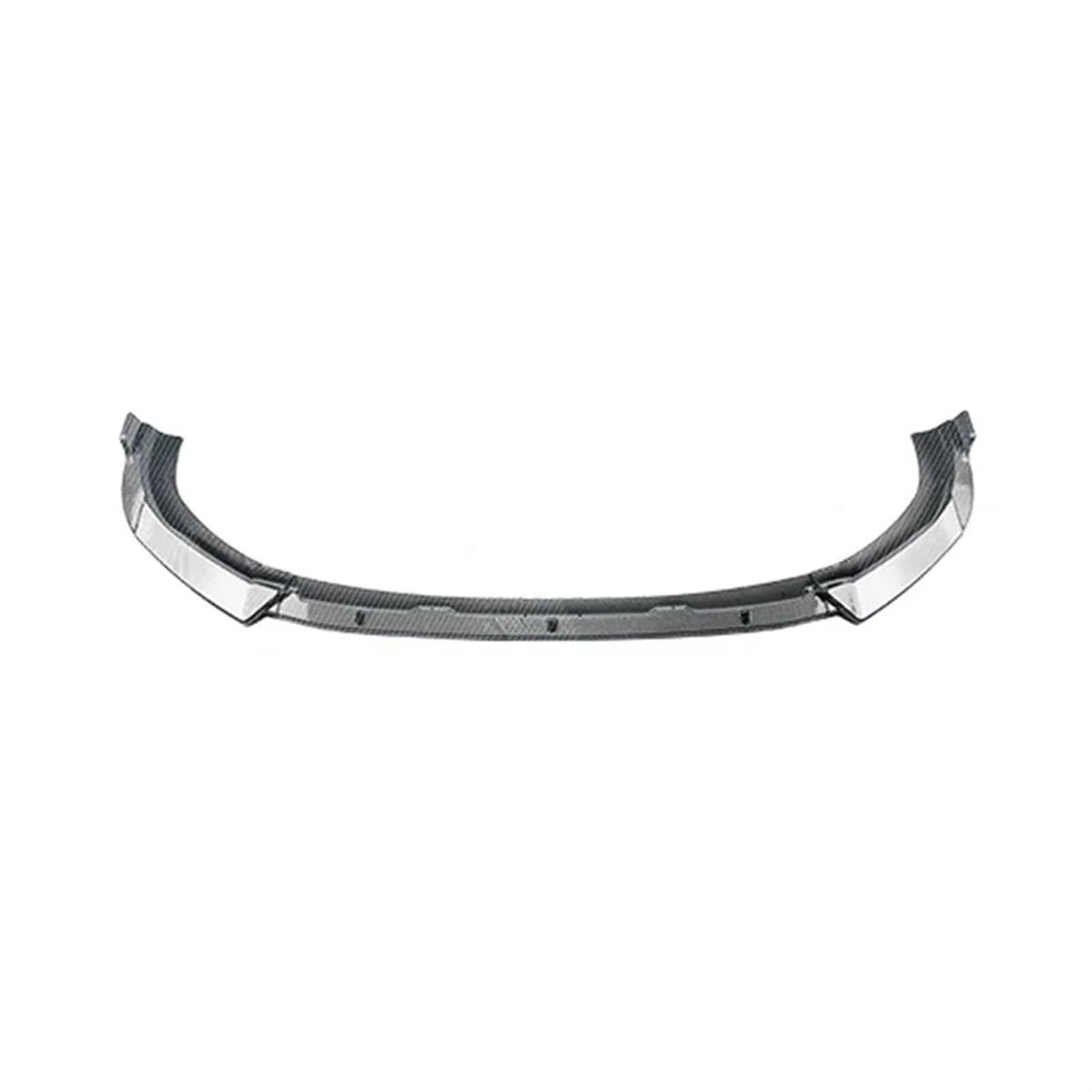 Frontspoiler Für X1 U11 U12 Für Sport 2023 2024 Frontschürze Lip Spoiler Glänzend Schwarz Oder Carbon Look Farbe Vordere Stoßstange Unten(Carbon Fiber Look) von JMOLXURI