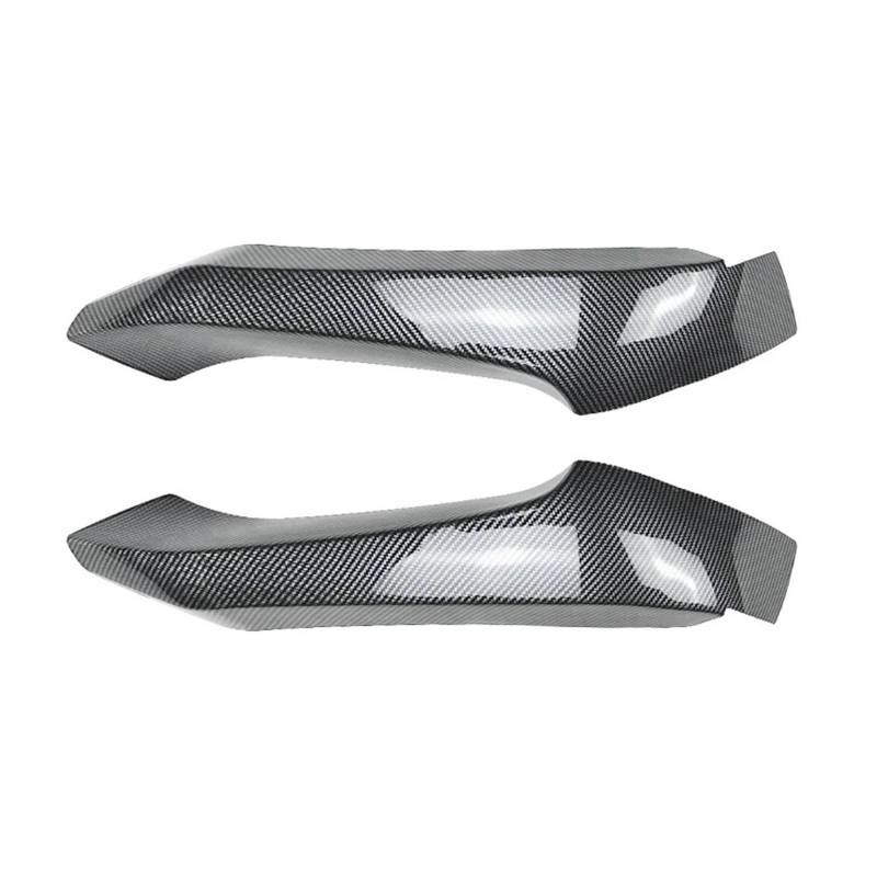 Frontspoiler Für X3 F25 Für X4 F26 Für LCI Sport 2014-2017 Frontschürze Lip Splitter Diffusor Körper Kit Spoiler Stoßstange Schutzfolie Zubehör Vordere Stoßstange Unten(Carbon Look Splitter) von JMOLXURI