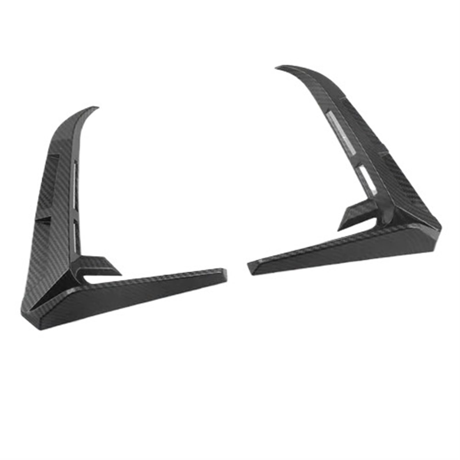 Frontspoiler Für ZEEKR 001 2021-2023 ABS Frontschürze Spoiler Luft Messer Lampe Augenbraue Trim Rahmen Anti Kollision Vordere Stoßstange Unten(02) von JMOLXURI