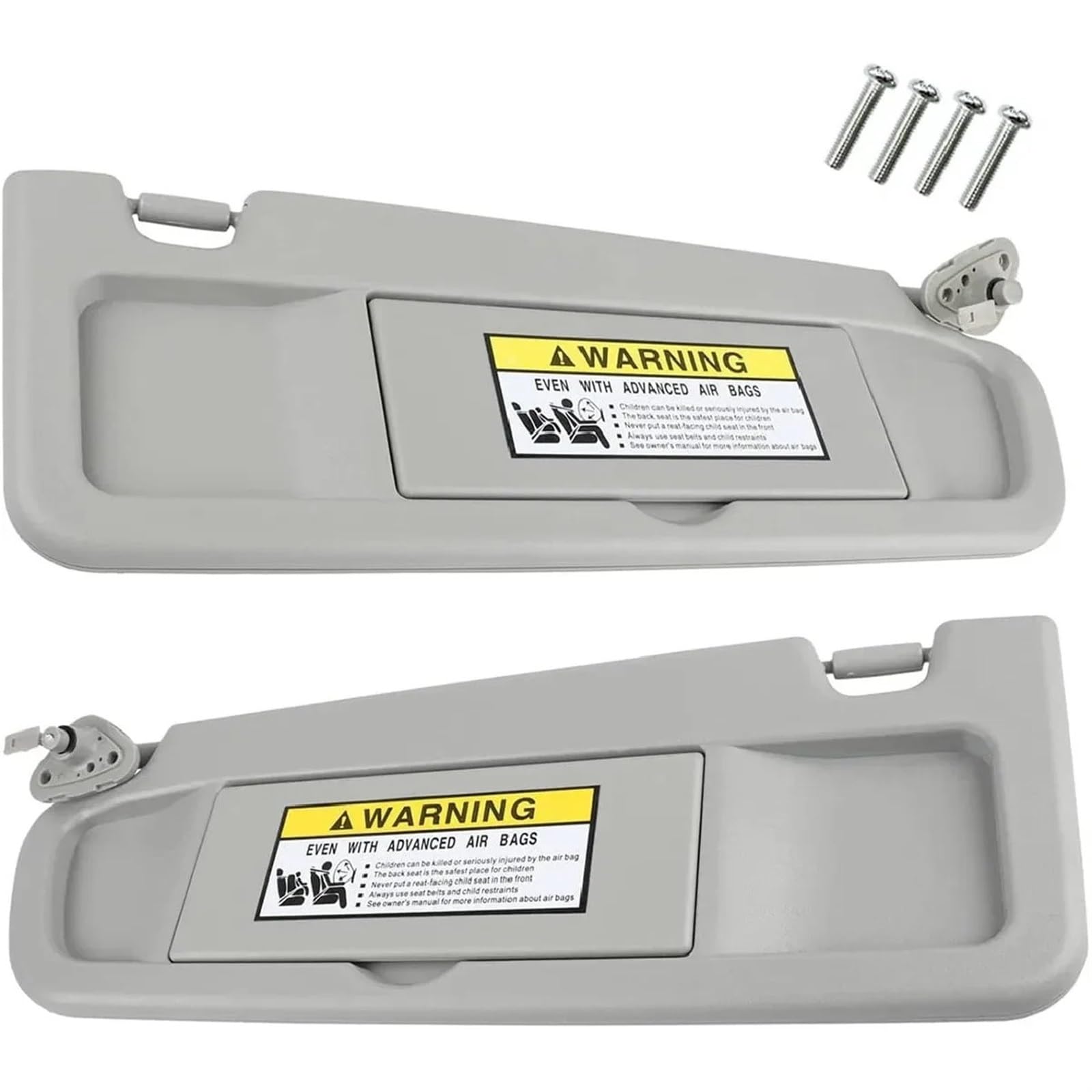 Für Civic 2006 2007 2008 2009 2010 2011 Links Fahrer Rechts Passagier Seite Auto Innen Sonnenblenden 83230-SNA-A01ZB Auto-Sonnenblende Innere Sonnenblende(Gray) von JMOLXURI