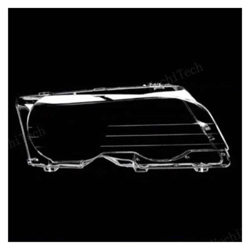 Für E46 Coupe Für Cabrio 1999-2003 Vor-Facelift Für M3 2000-2006 Auto Transparentes Gehäuse Frontscheinwerfer Objektiv Shell Cover Glas Abdeckung Frontscheinwerfer Streuscheibe(1pc Right Side) von JMOLXURI