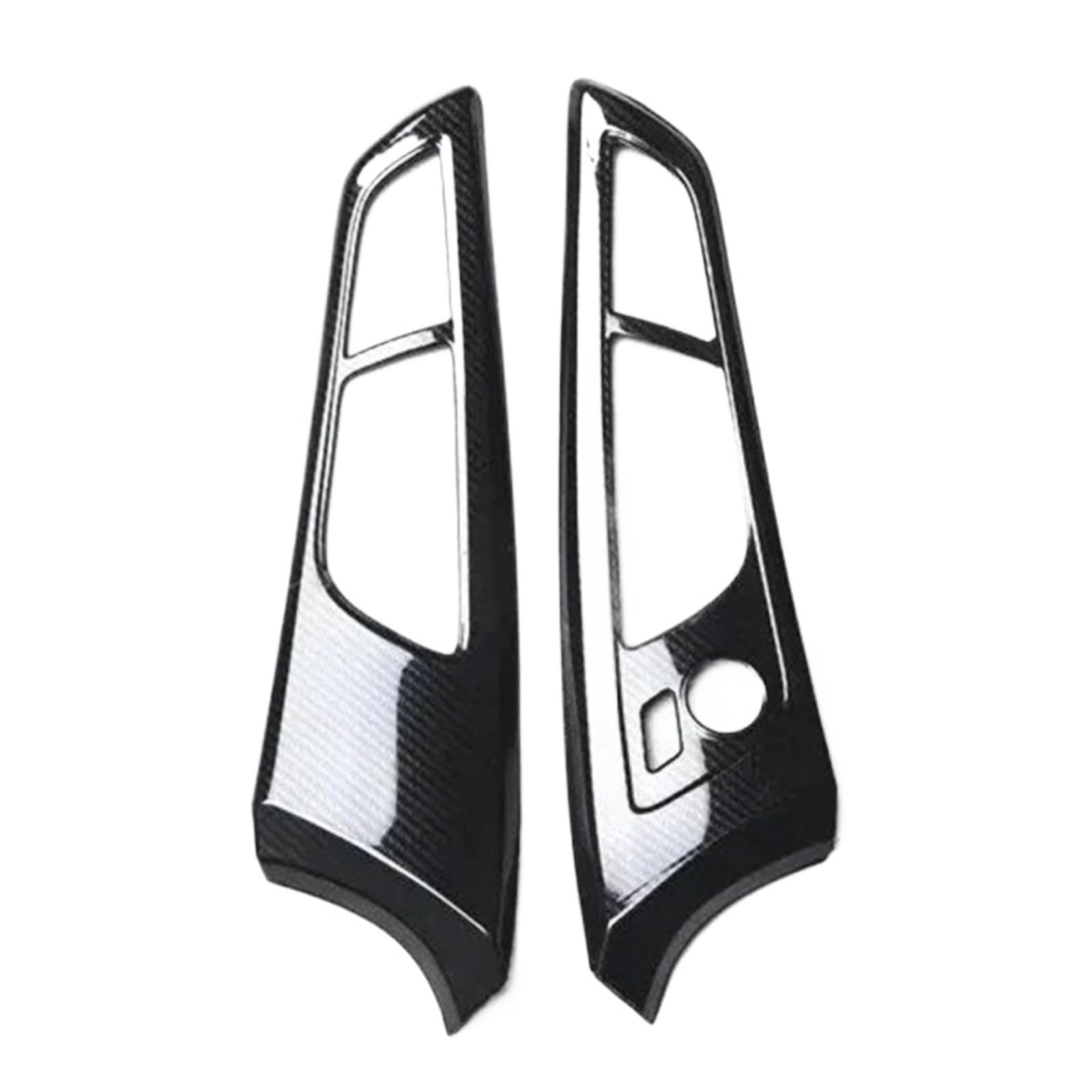 Für Hyundai Für Veloster 2011 2012 2013 2014 2015 2016 RHD Zubehör Dekoration Center Konsole Schaltknauf Türgriff Aufkleber Auto Zentrale Steuerung Trim Aufkleber(Door Handles) von JMOLXURI