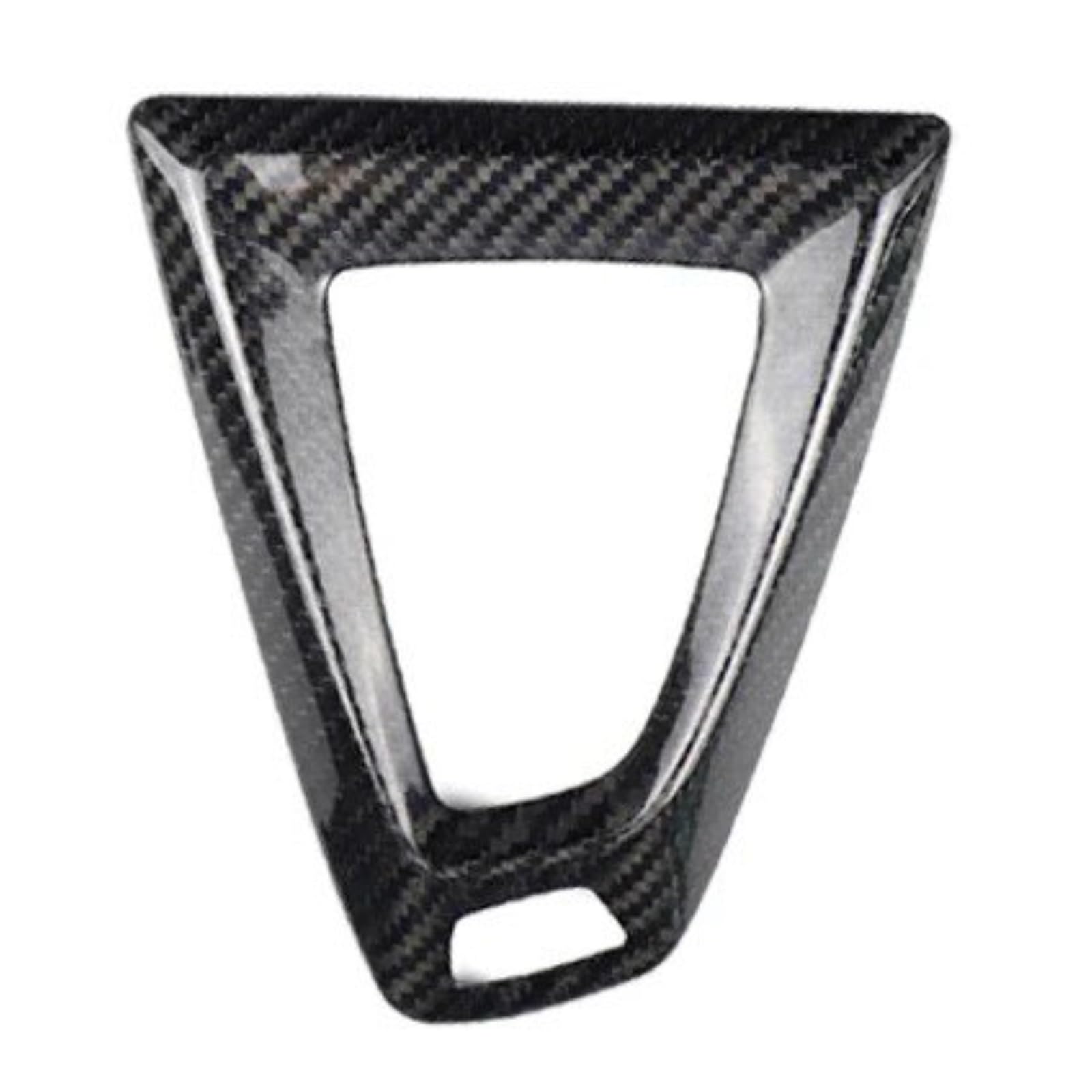 Für M2 F87 Für M3 F80 Für M4 F82 Für M5 F83 F10 F85 X5M F86 X6M F12 1 Stücke Carbon Faser Schwarz Mittelkonsole Schaltknauf Trim Abdeckung Auto Zentrale Steuerung Trim Aufkleber(Model C -RHD) von JMOLXURI