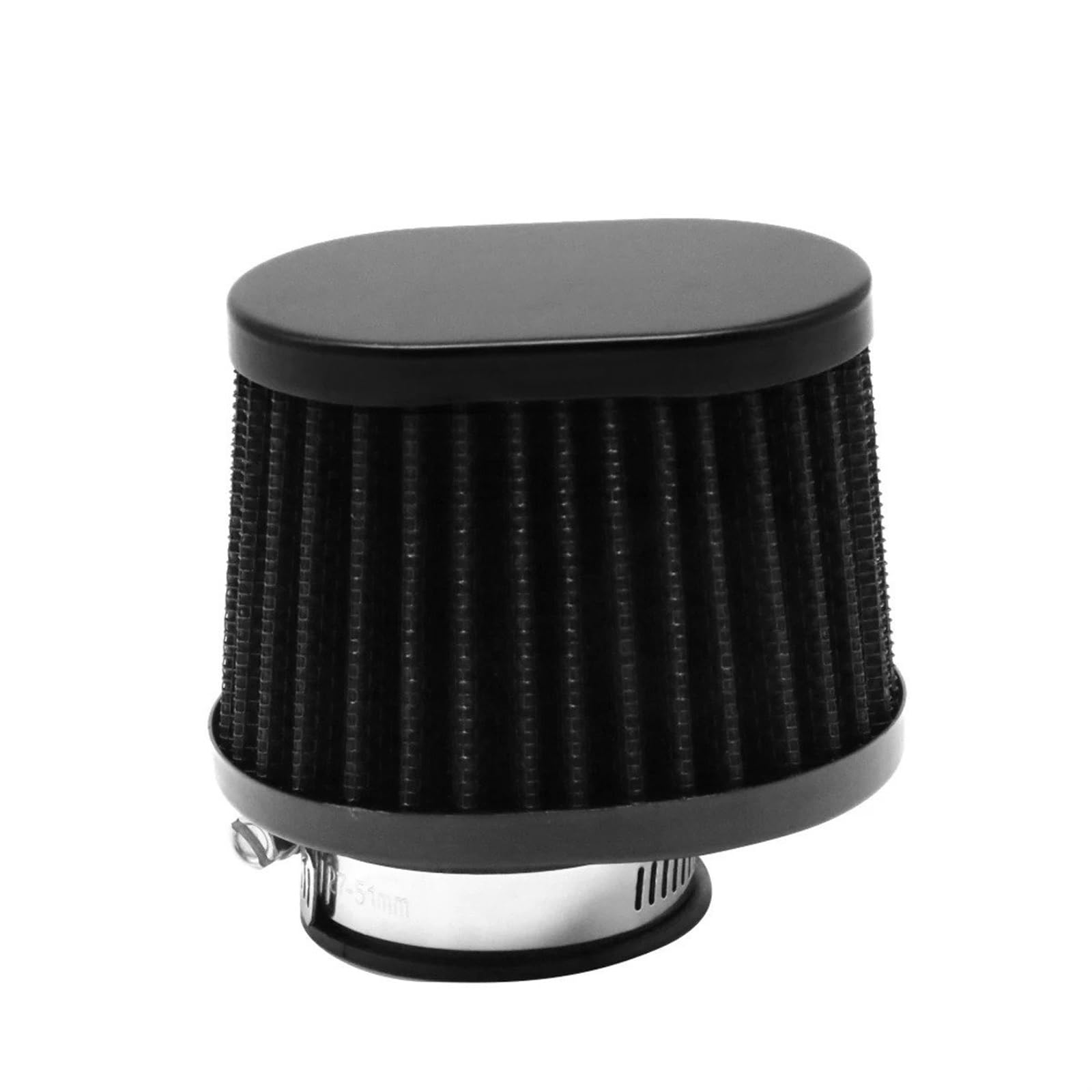 Für PWK 21/24/26/28/30/32/33/34/35 38 42 45 50 55 60mm Vergaser Air Intake Filter Universal Motorrad Luftfilter Motorrad Vergaser Kraftstoff System Vergaser(38mm Black) von JMOLXURI