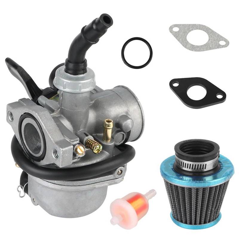 Für PZ19 Motorradvergaser 19 Mm Vergaser Mit 35 Mm Luftfilter Kraftstofffilter Für TaoTao Für 4-Takt 49 Cc-125 Cc ATV Motorrad Vergaser Kraftstoff System Vergaser von JMOLXURI