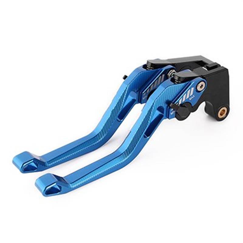 Motorrad-Bremskupplungshebel Für MT-07 2014-2019 2020 2021 2022 Motorrad CNC Motorrad Griff Bremsen Kupplung Hebel Zubehör Brems Kupplungshebel(Blue) von JMOLXURI