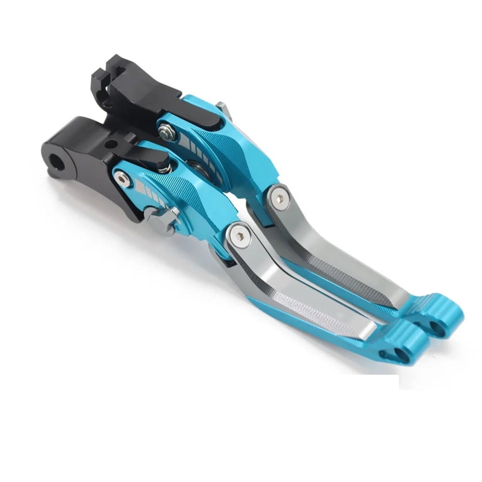 Motorrad-Bremskupplungshebel Für Tenere700 Für Tenere 700 2019-2022 Motorrad Einstellbare Bremse Kupplung Hebel Kupplung Bremse Anti-Fall Brechen Folding Brems Kupplungshebel(Ice Blue Titanium) von JMOLXURI