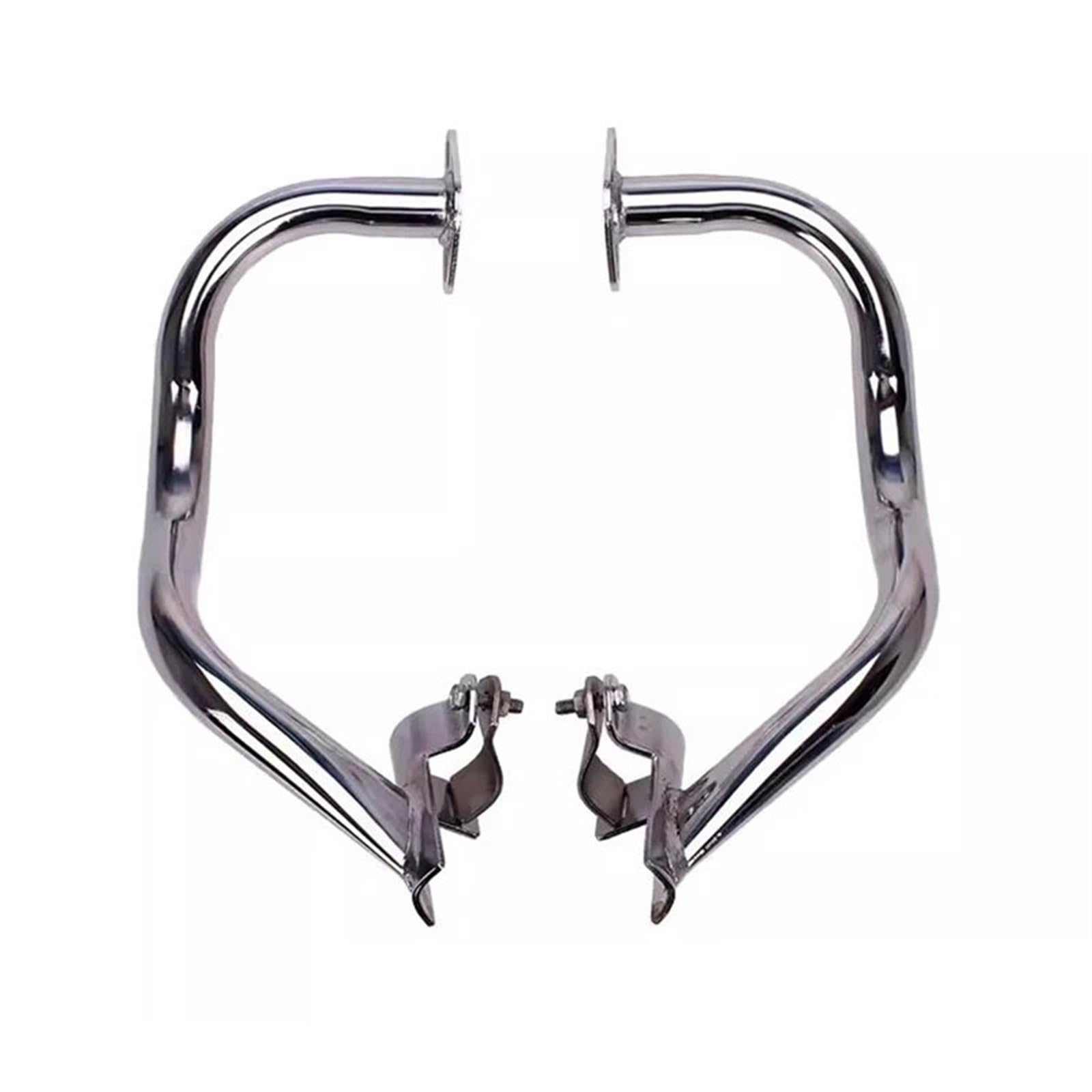 Motorrad Stoßfänger Für CB 400 Für CB400 Für VTEC 1992-1998 Motorradteile L/R Highway Crash Bars Motorschutz Frontstoßstangenrahmen Seitenschutz Stoßfänger(Chrome 92-98) von JMOLXURI