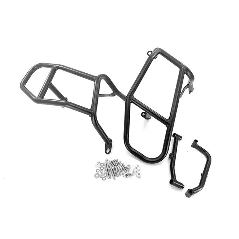 Motorrad Stoßfänger Für Für Norden901 Für Norden 901 2022 2023 2024 Motorrad Autobahn Motor Schutz Crash Bar Rahmen Stoßstange Verkleidung Schutz Bar Stoßfänger(Black) von JMOLXURI