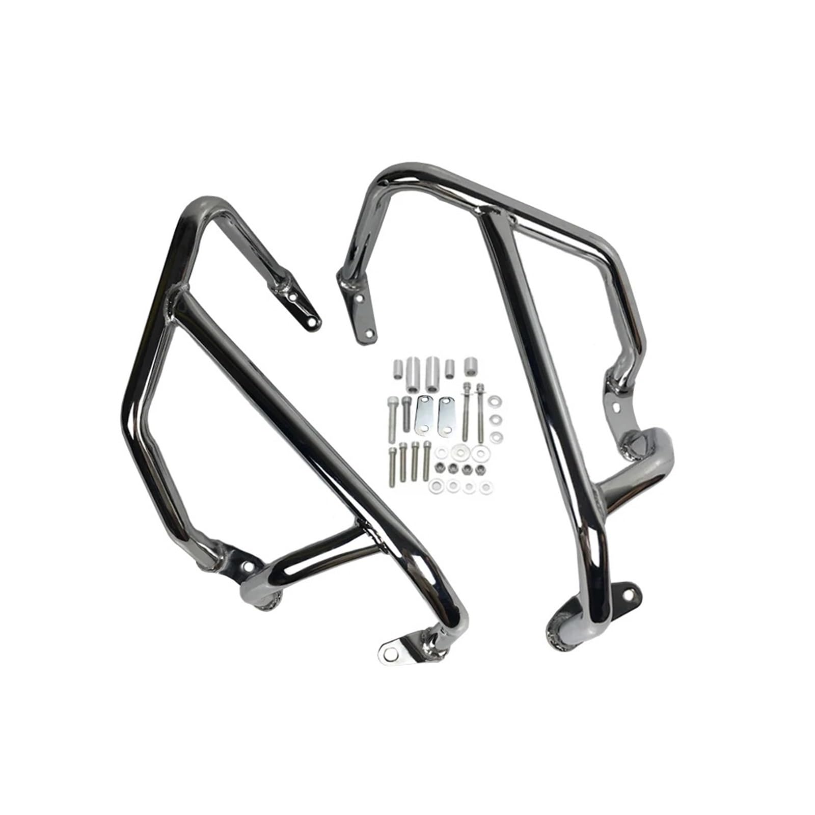 Motorrad Stoßfänger Für Goldwing 1800 GL1800 2018-2023 F6B F6C 1800 Teile Motor Schutz Crash Bars Stoßstange Protektoren Stoßfänger(Chrome) von JMOLXURI