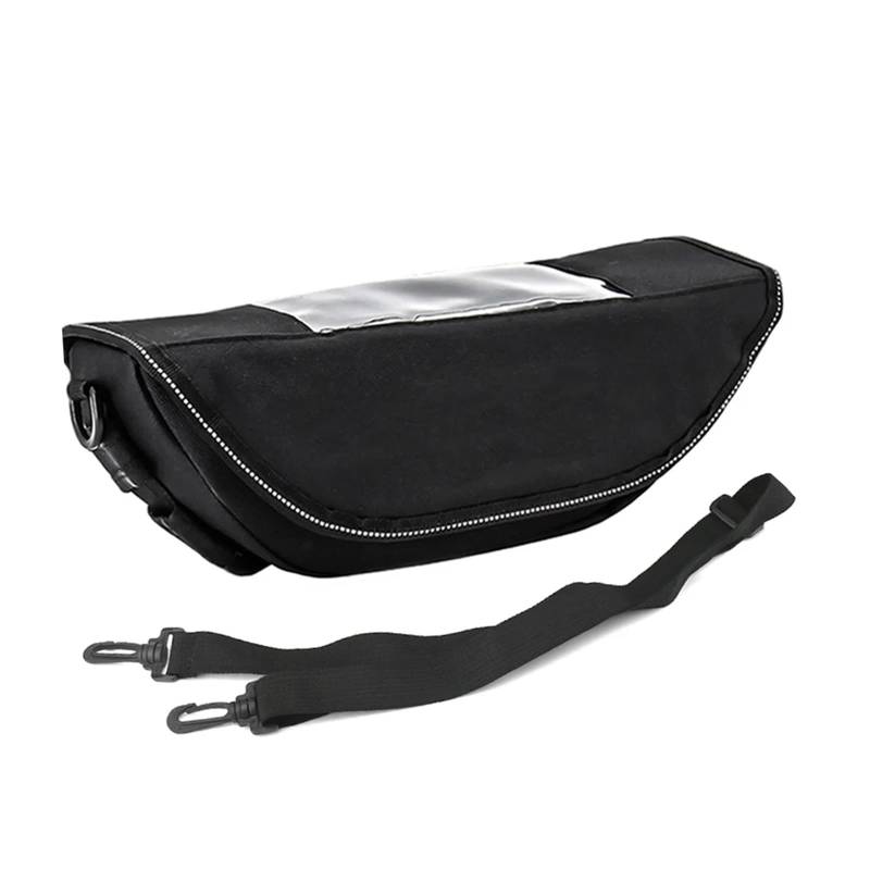 Motorrad Stoßstangentasche Für XADV 750 300 2024 Für GPS 22 Lenker Tasche Reise Navigation Wasserdicht Moto Motorrad Accesssories Motorrad Sturzbügeltasche von JMOLXURI