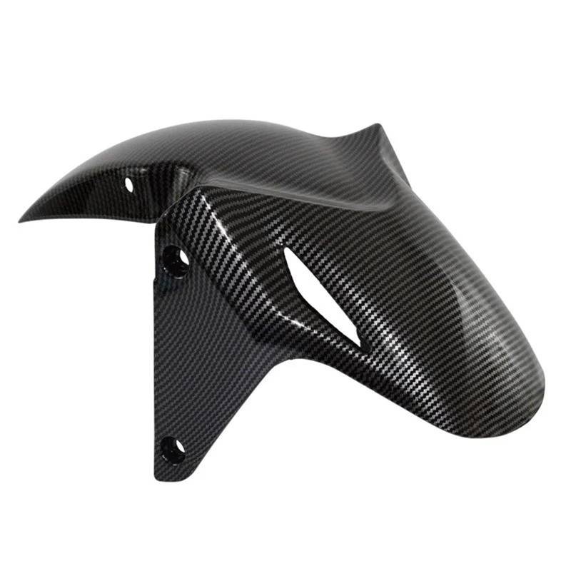 Motorräder Kotflügel Für CB500F Für CBR500R 2013-2021 Vorderrad Hugger Fender Kotflügel Mud Splash Schutz Motorrad Spritzschutz(Carbon Look) von JMOLXURI