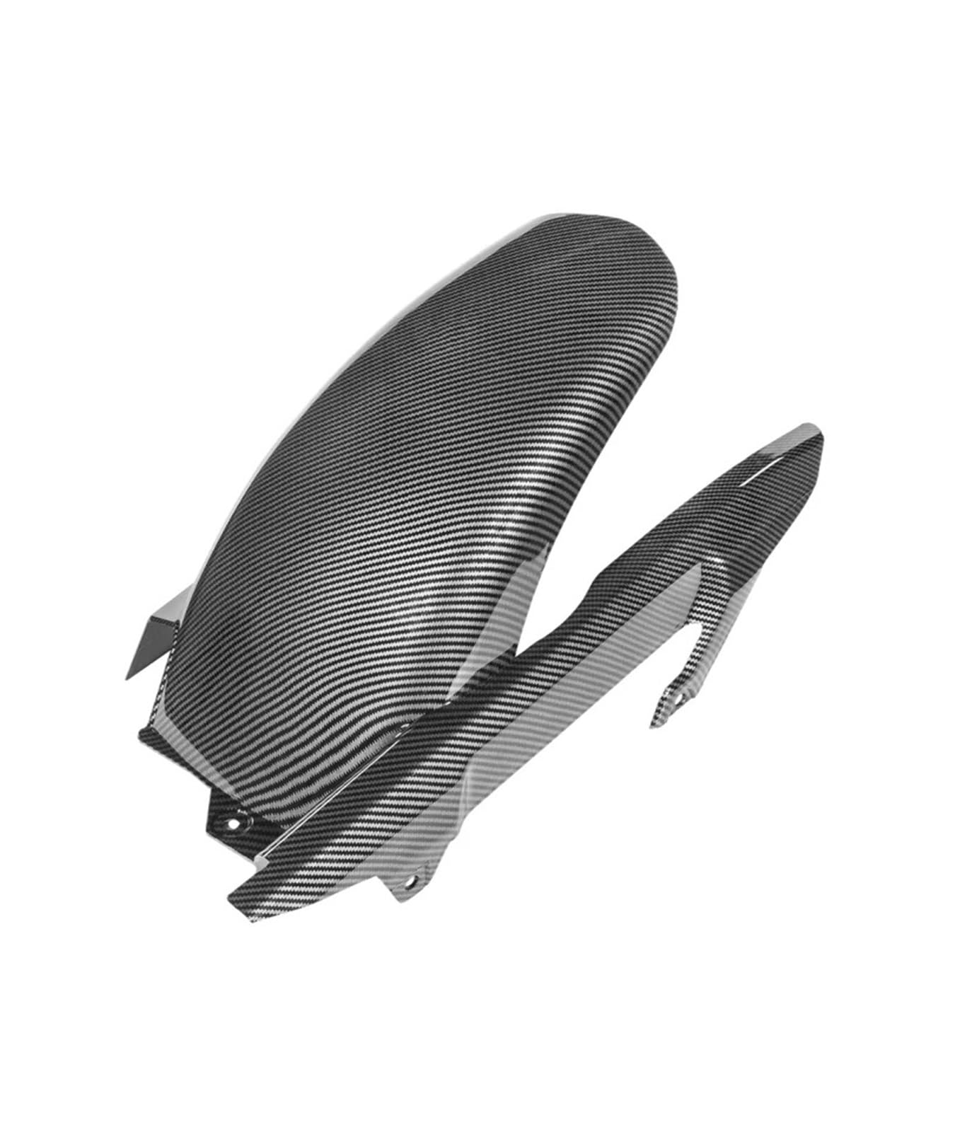 Motorräder Kotflügel Für Kawasaki Für Z900 2017-2023 Kotflügel Hinten Kotflügel Motorrad Hugger Flap Spritzschutz Schmutzfänger Zubehör Motorrad Spritzschutz(Carbon Fiber Look) von JMOLXURI