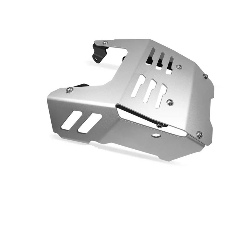 Motorräder Schutzabdeckung Für MONKEY125 Für Monkey 125 2021-2023 Motorradzubehör Chassisplatten Schutz Motorsockelschutzabdeckung(Silver) von JMOLXURI