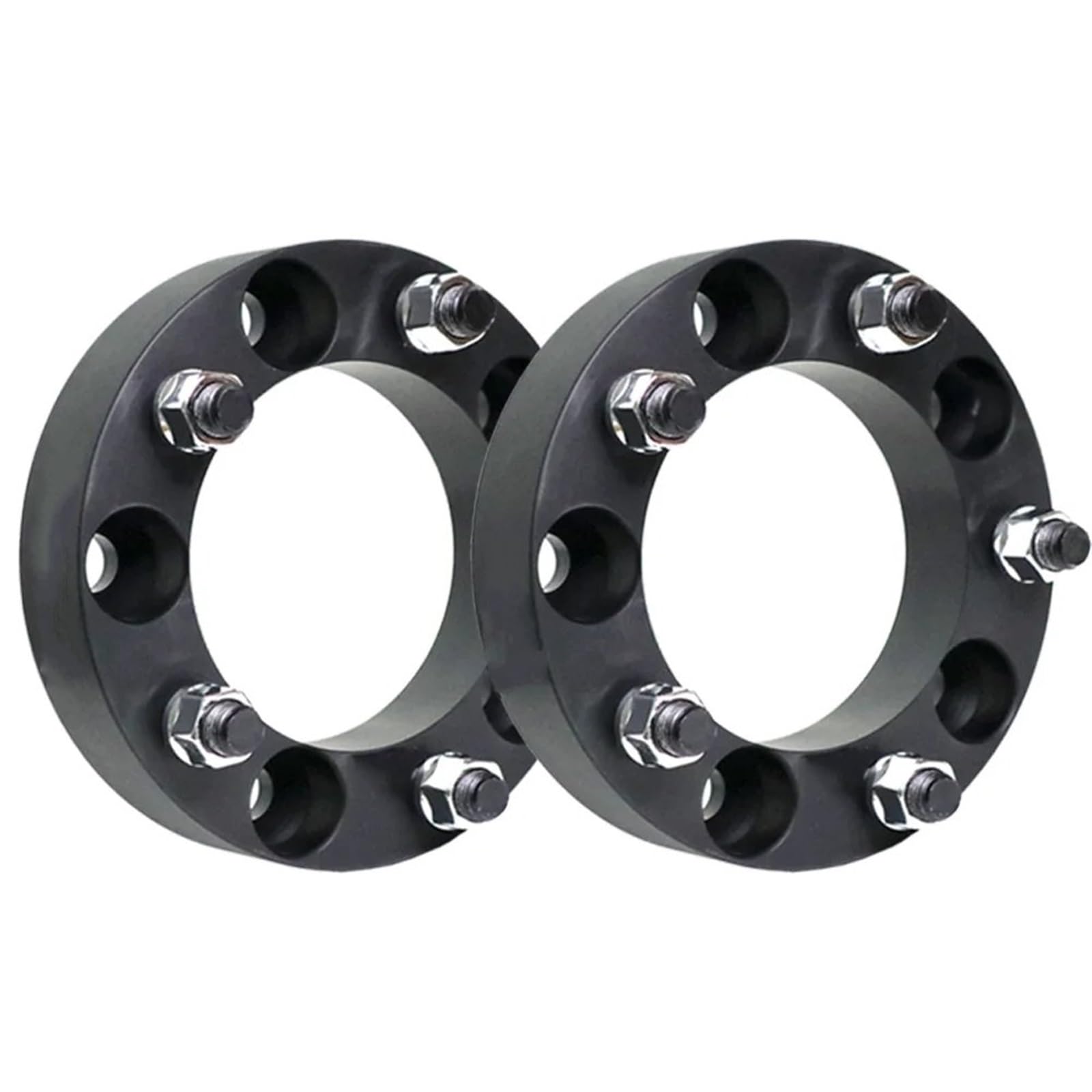 Spurverbreiterungen Für Suzuki Für Jimny Für Sierra 2 Stücke PCD 5x139,7 CB 108mm Aluminium Legierung Hubcentric Rad Spacer Adapter Auto-Rad-Distanzscheiben(2PCS Black 30mm) von JMOLXURI