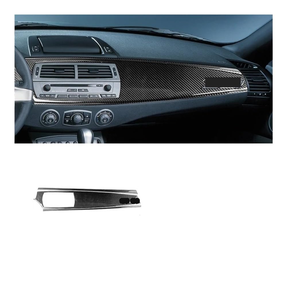 Auto Aufkleber Auto-Set Mittelkonsole Schalttafelrahmen Innenverkleidung Aufkleber Für Z4 Für E85 Für E86 2003 2004 2005 2006 2007 2008 Auto Styling Zierleisten von JMORCO