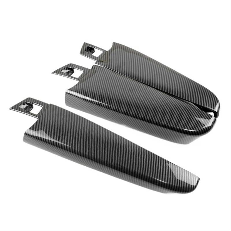 Auto Aufkleber Auto-Styling 3-teiliges Türverkleidungs-Armlehnen-Abdeckungsset Für 5er-Serie Für F10 Für F18 2011 2012 2013 2014 2015 2016 2017 Auto Styling Zierleisten von JMORCO