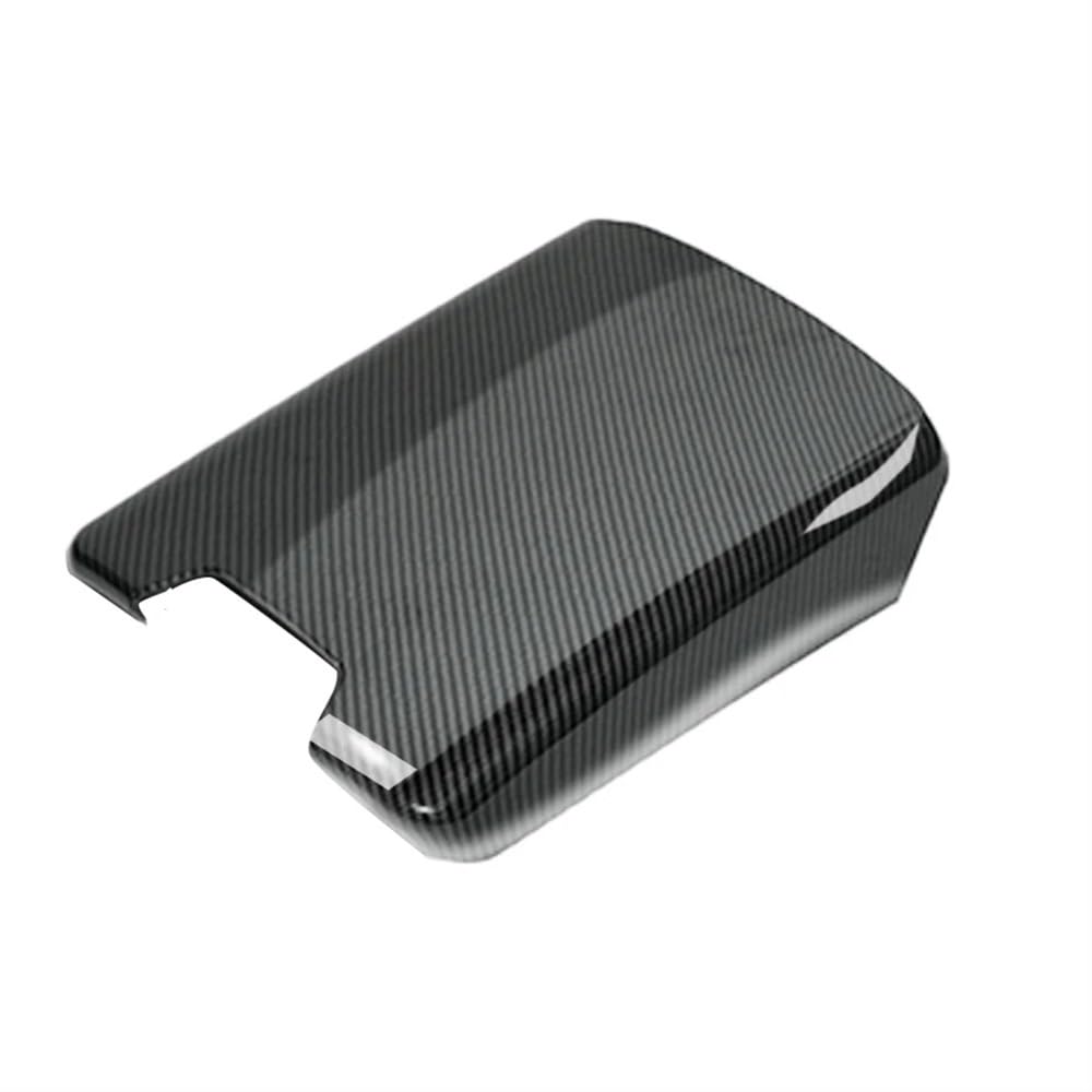 Auto Aufkleber Auto-Styling Carbon Fiber Center Control Armlehne Storage Box Abdeckung Trim Für A6 C8 2019 2020 2021 Auto Styling Zierleisten von JMORCO