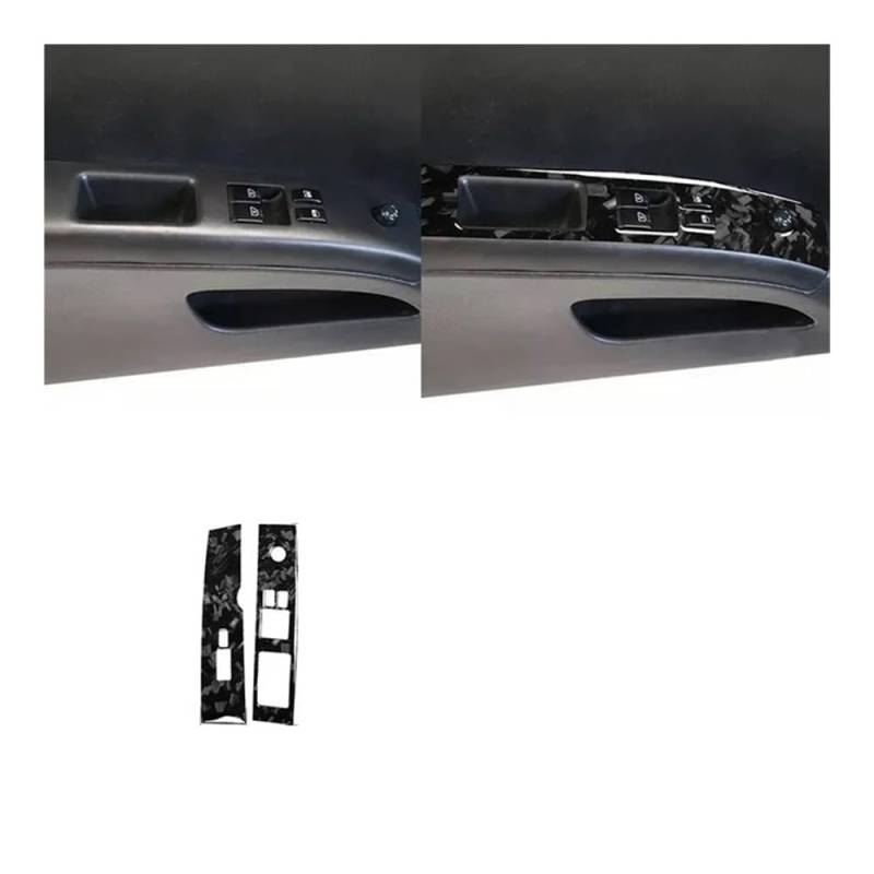 Auto Aufkleber Für 350Z Für Z33 2003 2004 2005 2006 2007 2008 2009 Fensterheber Echtschmiedeaufkleber Autoinnenausstattung Auto Styling Zierleisten von JMORCO