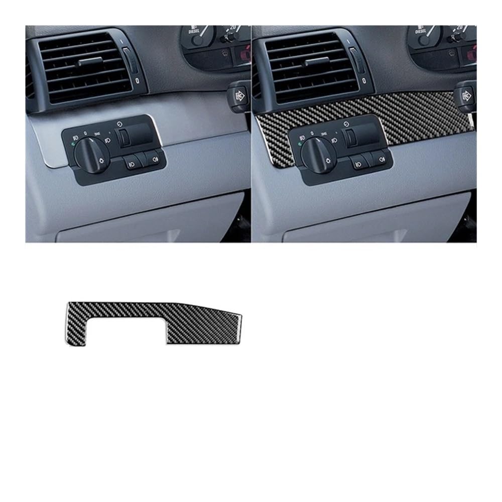 Auto Aufkleber Für 3er-Serie Für E46 Für M3 1998-2006 Armaturenbrett-Zierleistensatz Aufkleber Zierabdeckung Autoinnenraum Auto Styling Zierleisten von JMORCO