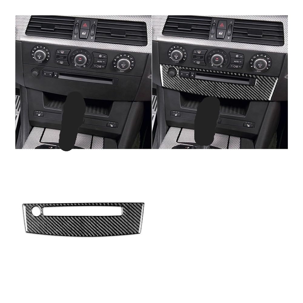 Auto Aufkleber Für 5 Series Für E60 2004 2005 2006 2007 Center Console Dashboard Getriebe Set Abdeckung Aufkleber Innen Auto Styling Zierleisten von JMORCO