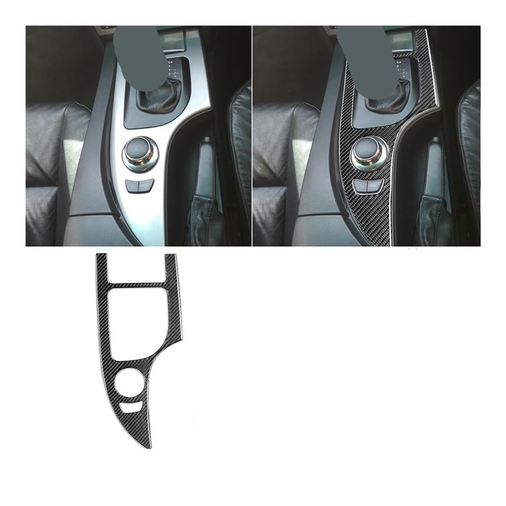 Auto Aufkleber Für 5 Series Für E60 2004 2005 2006 2007 Center Console Dashboard Getriebe Set Abdeckung Aufkleber Innen Auto Styling Zierleisten von JMORCO