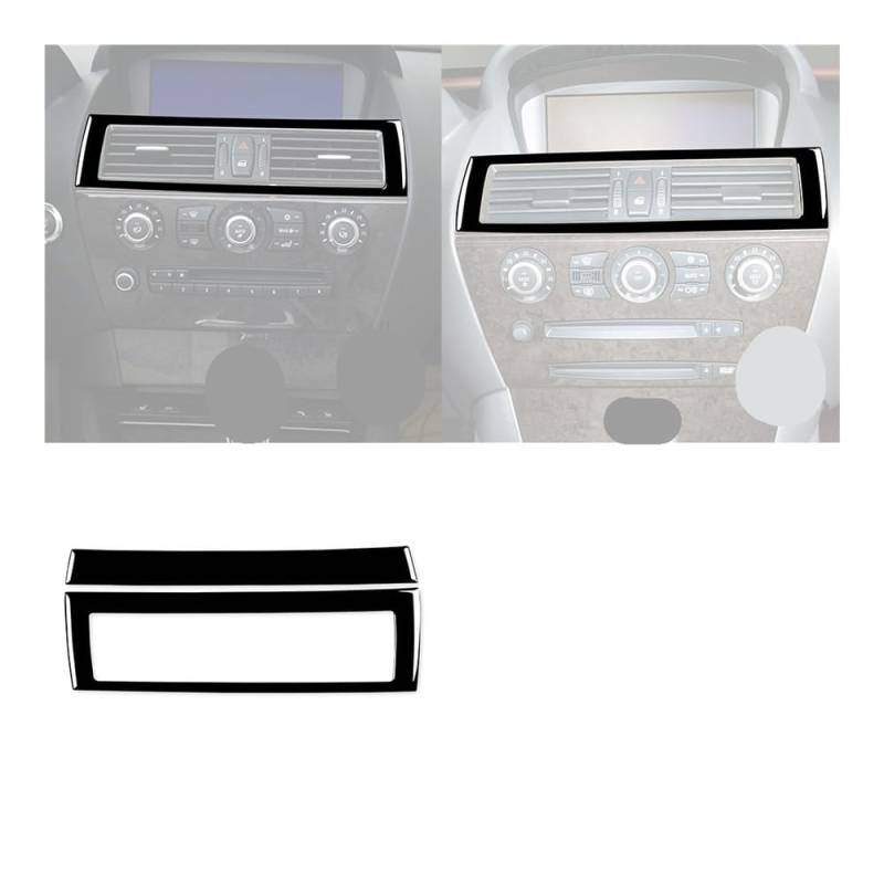 Auto Aufkleber Für 6er-Serie Für E63 Für E64 2004-2010 Armaturenbrett Mittelkonsole Getriebe Panel Luftauslass Aufkleber Autoinnenraum Auto Styling Zierleisten von JMORCO