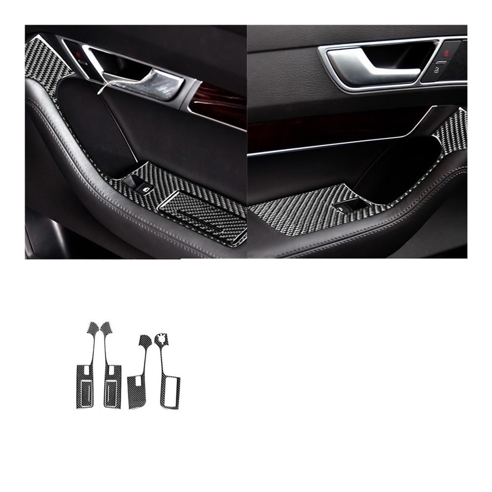 Auto Aufkleber Für A6 Für S6 2005-2011 Aufkleber Getriebe Shift Center Panel Griff Dekorative Auto Innen Auto Styling Zierleisten von JMORCO