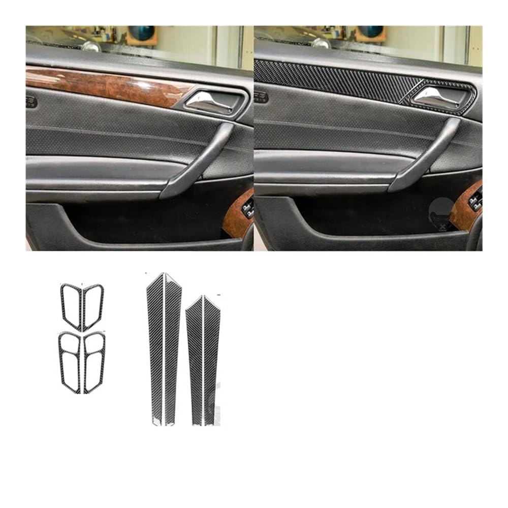 Auto Aufkleber Für Benz Für C Für Klasse Für W203 2005 2006 2007 Abdeckung Trim Auto Innen Aufkleber Set Dekorative Auto Styling Zierleisten von JMORCO