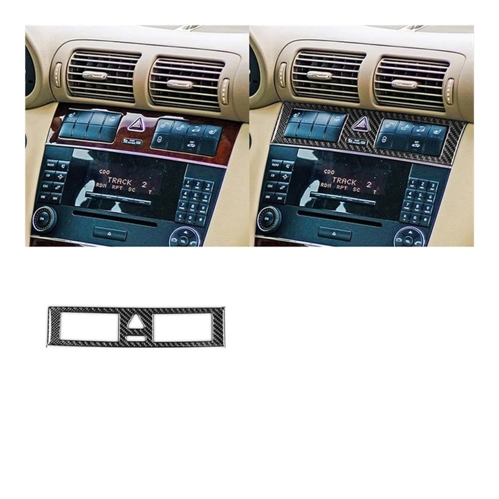 Auto Aufkleber Für Benz Für C Für Klasse Für W203 2005 2006 2007 Abdeckung Trim Auto Innen Aufkleber Set Dekorative Auto Styling Zierleisten von JMORCO