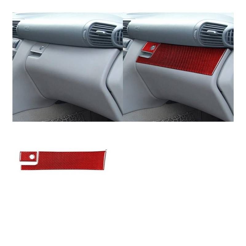 Auto Aufkleber Für Benz Für C Für Klasse Für W203 2005 2006 2007 Auto Handschuhfach Schalter Panel Set Abdeckung Trim Innen Auto Styling Zierleisten von JMORCO