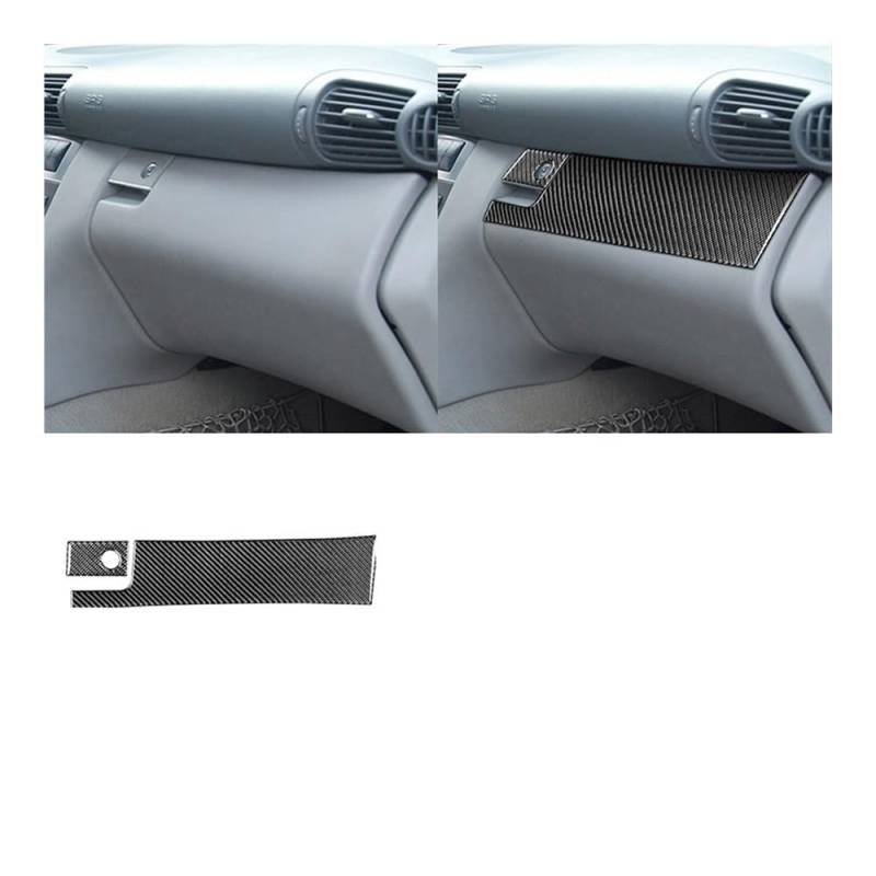 Auto Aufkleber Für Benz Für C Für Klasse Für W203 2005 2006 2007 Auto Handschuhfach Schalter Panel Set Abdeckung Trim Innen Auto Styling Zierleisten von JMORCO