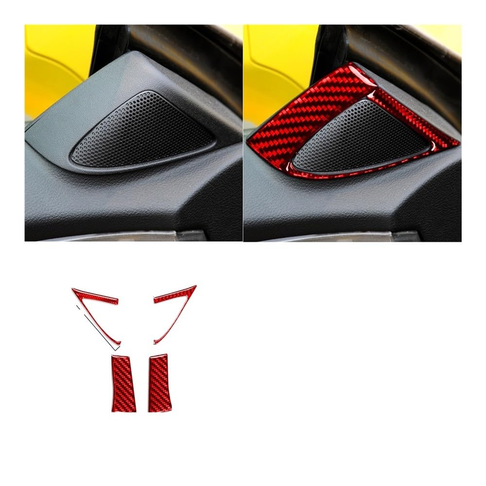 Auto Aufkleber Für Chevy Für Camaro 2010 2011 2012 2013 2014 2015 Front Tür Lautsprecher Abdeckung Aufkleber Auto Innen Auto Styling Zierleisten von JMORCO